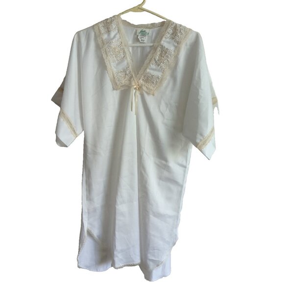 Vintage Julie of Slumbertogs Nightgown Size M Gown Made In USA Union Tag-lp - Picture 1 of 12